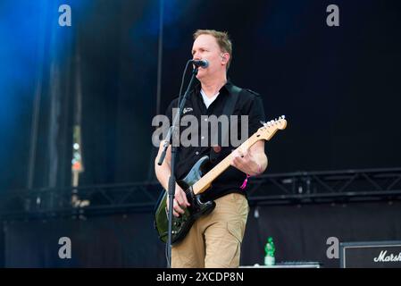 La rock band americana Dogstar si esibisce al Rock IM Park Festival di Norimberga. Foto Stock