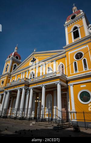 Cattedrale di nostra Signora dell'assunzione, cattedrale cattolica neoclassica, Granada, Granada, Nicaragua Foto Stock