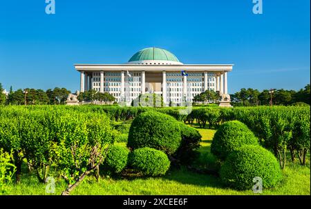 Assemblea Nazionale della Corea Proceedings Hall a Seoul, Corea del Sud Foto Stock