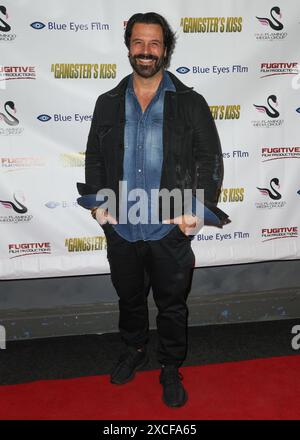 Londra, Regno Unito. 16 giugno 2024. Christian Vit partecipa alla prima inglese di "A Gangster's Kiss" tenutasi al Genesis Cinema di Londra. Credito: SOPA Images Limited/Alamy Live News Foto Stock