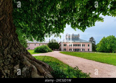 Valle della nonna - Castello di Ratiborice - Ratiborice (Ceska Skalice) - Repubblica Ceca, Europa Foto Stock