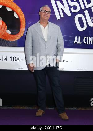 Roma, Italia. 17 giugno 2024. Roma, stazione termini, servizio fotografico per il film d'animazione "Inside Out 2". Nella foto: Mark Nielsen Credit: Independent Photo Agency/Alamy Live News Foto Stock