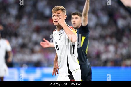 Fussball, Europameisterschaft, EURO 2024, gruppo A, Allianz Arena MŸnchen: Deutschland - Schottland; Joshua Kimmich (GER). Aktion, Einzelbild. Foto Stock