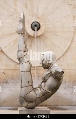 3 Divers Sculpture, Cascade Complex, Yerevan, Armenia Foto Stock