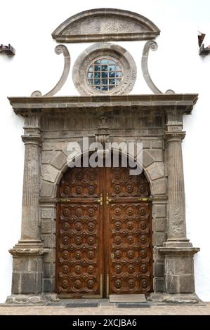 Icod de los Vinos, chiesa di San Marcos. Tenerife, provincia di Santa Cruz de Tenerife, Isole Canarie, Spagna. Foto Stock