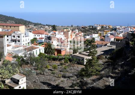 Vilaflor de Chasna. Tenerife, provincia di Santa Cruz de Tenerife, Isole Canarie, Spagna. Foto Stock