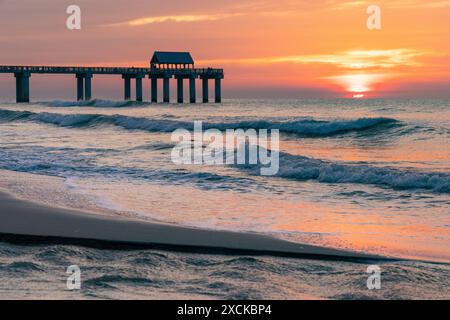 Surfside Beach, Horry County, South Carolina, Stati Uniti Foto Stock