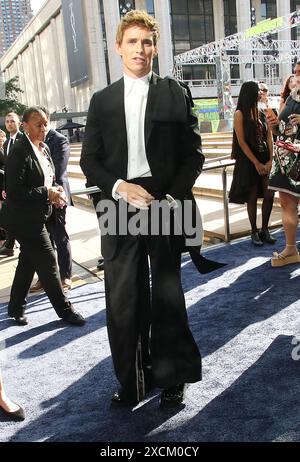 16 giugno 2024 Eddie Redmayne partecipa alla 77esima edizione dei Tony Awards al David Geffen Hall Lincoln Center di New York. 16 giugno 2024 RW/Mediapunch Foto Stock