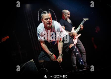 Il signor Bungle in concerto al Circolo Magnolia di Milano. Foto di Davide Merli Foto Stock