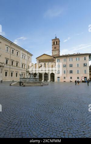 Chiesa di Santa Maria in Trastevere, Roma, Italia Foto Stock