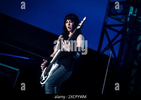 Italia, 12 giugno 2024 Evanescence live alla Fiera Milano Live, RHO - Milano, © Luna la Chimia / Alamy Foto Stock