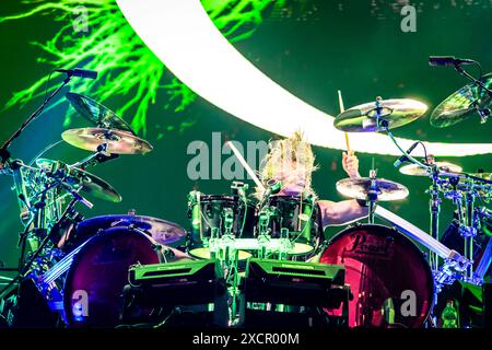 Italia, 12 giugno 2024 Evanescence live alla Fiera Milano Live, RHO - Milano, © Luna la Chimia / Alamy Foto Stock