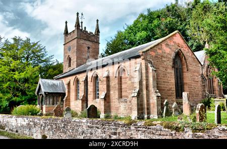 BADGER DINGLE CHURCH Foto Stock