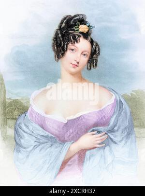 Josephine Bonaparte (1763-1814) o Josephine de Beauharnais fu l'imperatrice dei francesi come prima moglie dell'imperatore Napoleone i dal 18 maggio 1804 fino a t Foto Stock
