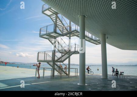 Botín Center. Santander, Spagna. Foto Stock