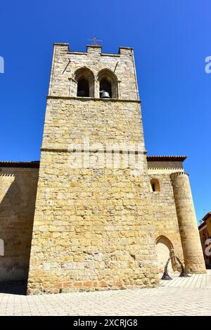 Aranda de Duero, chiesa di San Juan (gotica, XIV-XV secolo), attualmente Museo de Arte Sacro. Burgos, Castilla y Leon, Spagna. Foto Stock