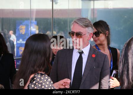 Londra, Regno Unito, 12 maggio 2024. Steve Coogan arriva ai BAFTA Television Awards 2024, Royal Festival Hall, Londra, Regno Unito Foto Stock