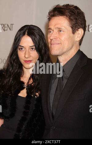 Willem Dafoe e Giada Colagrande partecipano al 125th Anniversary Gala del Metropolitan Opera e alla 40th Anniversary Celebration di Placido Domingo al Metropolitan Opera House al Lincoln Center di New York il 15 marzo 2009. Foto di Henry McGee/MediaPunch Foto Stock