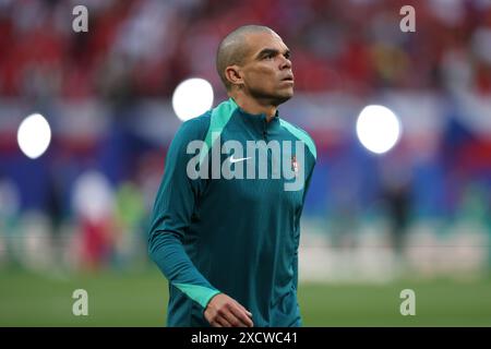 Lipsia, Germania, 18 giugno 2024. Pepe durante la partita tra Portogallo e Cechia. UEFA Euro 2024 Germania. Gruppo F. credito: Fabideciria/Alamy Live News Foto Stock