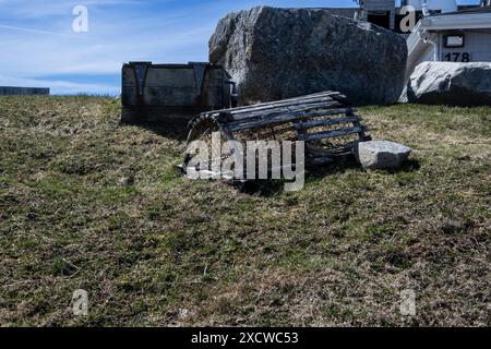 Mostra di aragoste a Peggy's Cove, nuova Scozia, Canada Foto Stock