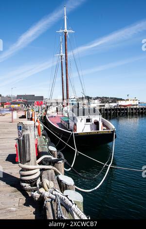 Theresa E. Connor bandisce goletta a Lunenburg, nuova Scozia, Canada Foto Stock