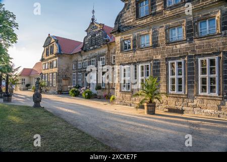 Geografia / viaggi, Germania, Sassonia-Anhalt, Blankenburg, piccolo castello nel giardino del castello, ULTERIORI DIRITTI-CLEARANCE-INFO-NOT-AVAILABLE Foto Stock