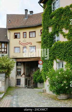 Geografia / viaggi, Austria, Vorarlberg, Bregenz, città alta, PORTA DELLA CITTÀ, ULTERIORI DIRITTI-CLEARANCE-INFO-NON-DISPONIBILE Foto Stock