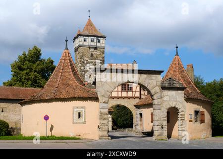 Geografia / viaggi, Germania, Baviera, Franconia, Valle del Tauber, Rothenburg ob der Tauber, centro storico, INFORMAZIONI-DIRITTI-SUPPLEMENTARI-NON-DISPONIBILI Foto Stock