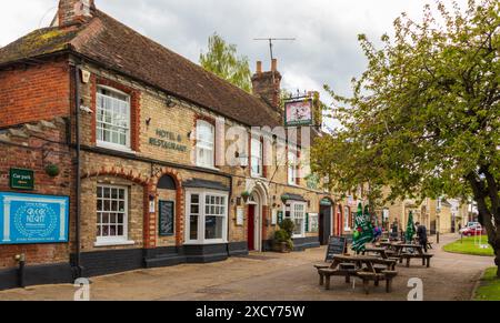 George & Dragon Public House, Long Melford, Suffolk, Inghilterra, Regno Unito Foto Stock