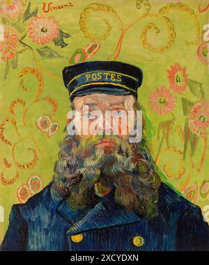 Il Postino (Joseph-Étienne Roulin). Vincent van Gogh. 1889. Foto Stock