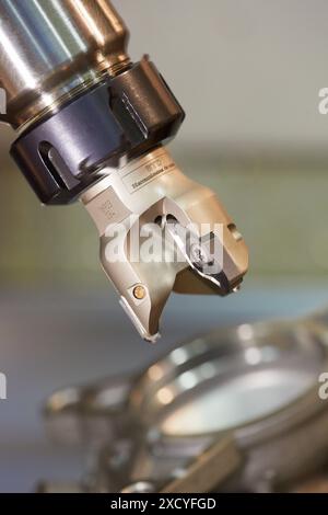 Gli strumenti di taglio per i centri di lavorazione. IMH. Istituto di Macchine Utensili. Elgoibar. Gipuzkoa. Paese basco. Spagna. Foto Stock