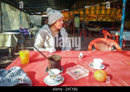 Siria, Ugarit, Ugaret, la vita quotidiana Foto Stock