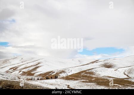 Siria, Ma'lula; Maaloula, paesaggio Foto Stock