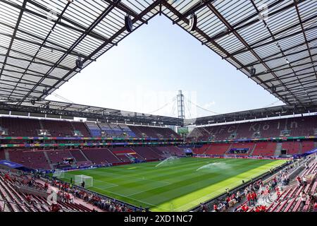 Colonia, Germania. 19 giugno 2024. Colonia, Germania, 19 giugno 2024: Vista generale all'interno dello stadio durante la partita di calcio UEFA EURO 2024 Germania gruppo A tra Scozia e Svizzera allo stadio di Colonia, in Germania. (Daniela Porcelli/SPP) credito: SPP Sport Press Photo. /Alamy Live News Foto Stock