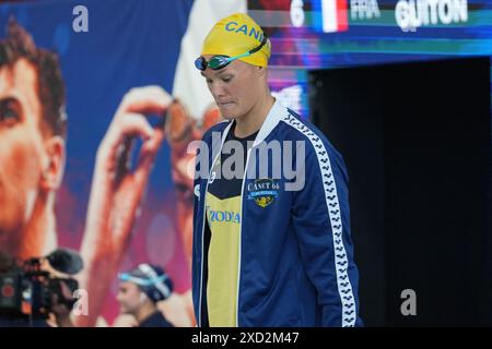 MAHIEU Pauline DI CANET 66 NATION FINAL 200 M DONNE con dorso durante i campionati francesi di nuoto 2024 il 19 giugno 2024 presso il complesso acquatico Odyssée di Chartres, Francia - foto Laurent Lairys / ABACAPRESS. COM Foto Stock