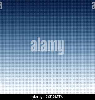 Sfondo sfumato grigio blu punteggiato sfocato su sfondo morbido. Foto Stock