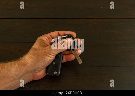 Come proteggere le chiavi dell'auto dal furto da parte di un ladro Foto Stock