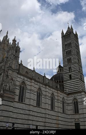 Eurore, Italia, Siena il centro storico parte 2 Foto Stock