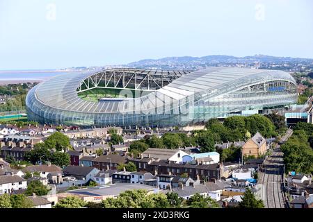 Aviva Stadium - Dublino Irlanda. Foto Stock