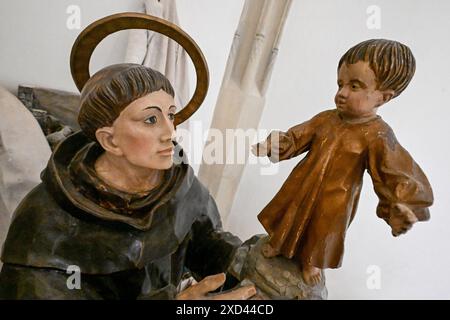 Brno, Repubblica Ceca. 20 giugno 2024. La chiesa di San Giacomo è aperta al giornalista dopo tre anni di ricostruzione, prima della sua apertura al pubblico a Brno, Repubblica Ceca, 20 giugno 2024. Crediti: Vaclav Salek/CTK Photo/Alamy Live News Foto Stock