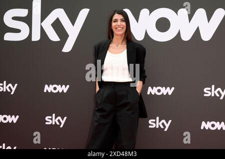 Giorgia bei der Sky Programmpräsentation 2024-2025 im Cinema Barberini. ROM, 19.06.2024 *** Giorgia alla presentazione del programma Sky 2024 2025 al Cinema Barberini Roma, 19 06 2024 foto:XA.XM.xTinghinox/xFuturexImagex Sky 4629 Foto Stock