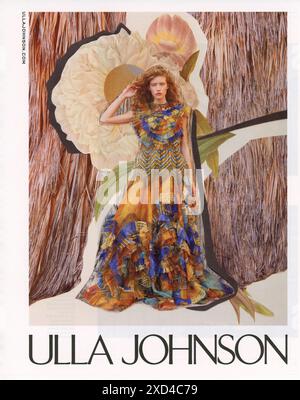 Pubblicità dalla rivista Wall Street Journal, aprile 2024, Stati Uniti Foto Stock