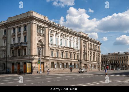 San Pietroburgo, Russia - 7 luglio 2012: Piazza del Teatro e Conservatorio di San Pietroburgo dal nome di N. A. Rimsky-Korsakov Foto Stock