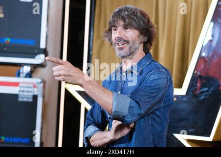 Risto Mejide partecipa al programma televisivo "Got Talent10" presentato da Mediaset al Teatro Nuevo Apolo il 20 giugno 2024 a Madrid, Spagna Foto Stock