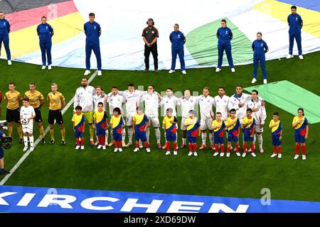 GELSENKIRCHEN - Italia schierata durante la partita UEFA EURO 2024 di gruppo B tra Spagna e Italia all'Arena AufSchalke il 20 giugno 2024 a Gelsenkirchen, Germania. ANP | Hollandse Hoogte | Gerrit van Keulen Foto Stock