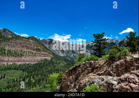 Million Dollar Highway Foto Stock