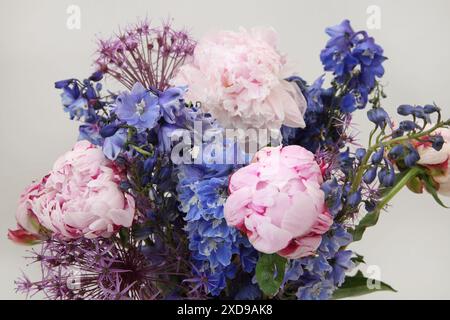 Primo piano di un bouquet di fiori Foto Stock