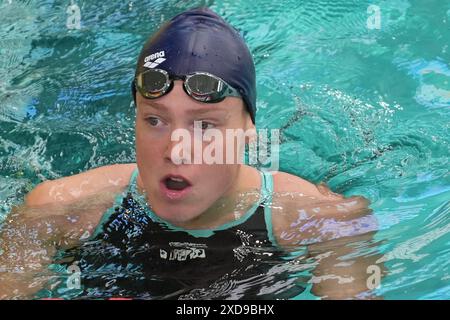 GASPARD Florine DELLA CN MARSIGLIA HEAT 50 M FREESTYLE DONNE durante i campionati francesi di nuoto 2024 il 17 giugno 2024 presso il complesso acquatico Odyssée di Chartres, Francia - Photo Laurent Lairys / ABACAPRESS. COM Foto Stock