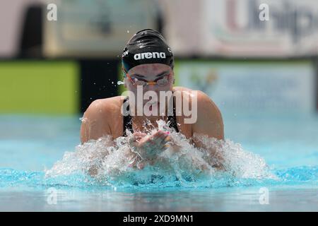 Roma, Italia. 21 giugno 2024. Durante il 60° Trofeo Settecolli al foro Italico di Roma, venerdì 21 giugno 2024. Sport - nuoto . (Foto di Gian Mattia D'Alberto/LaPresse) credito: LaPresse/Alamy Live News Foto Stock