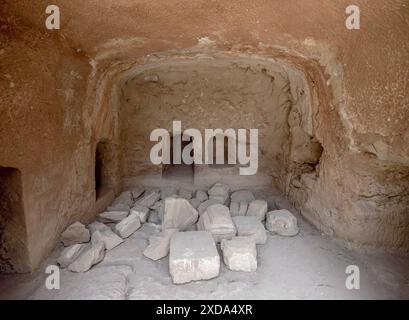 "Tombe dei Re", necropoli, Paphos, Cipro Foto Stock